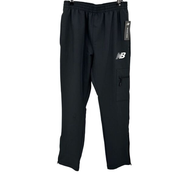 New Balance All Motion 4 Way Stretch Brushed Inside Track Pants Gray Small NWT - Picture 1 of 13